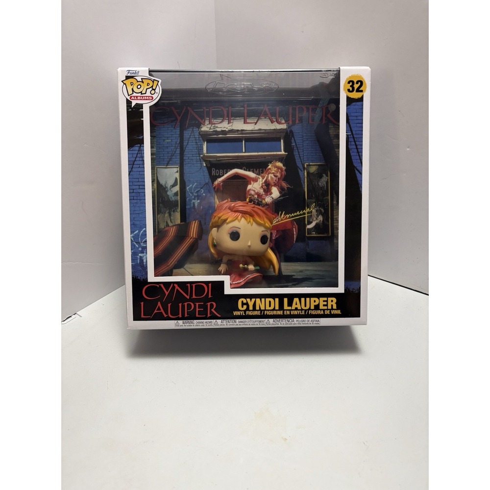 2022 Funko Pop! Album: Cyndi‎ Lauper -She's So Unusual Vinyl Figure NEW